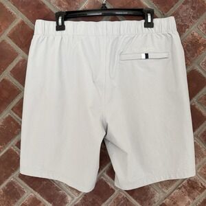 Rhoback Everyday Shorts Mens XL Gray 7" Performance Stretch Gym Drawstring